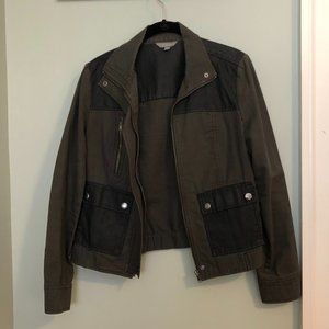 Green and Black Women's Stylish Jacket